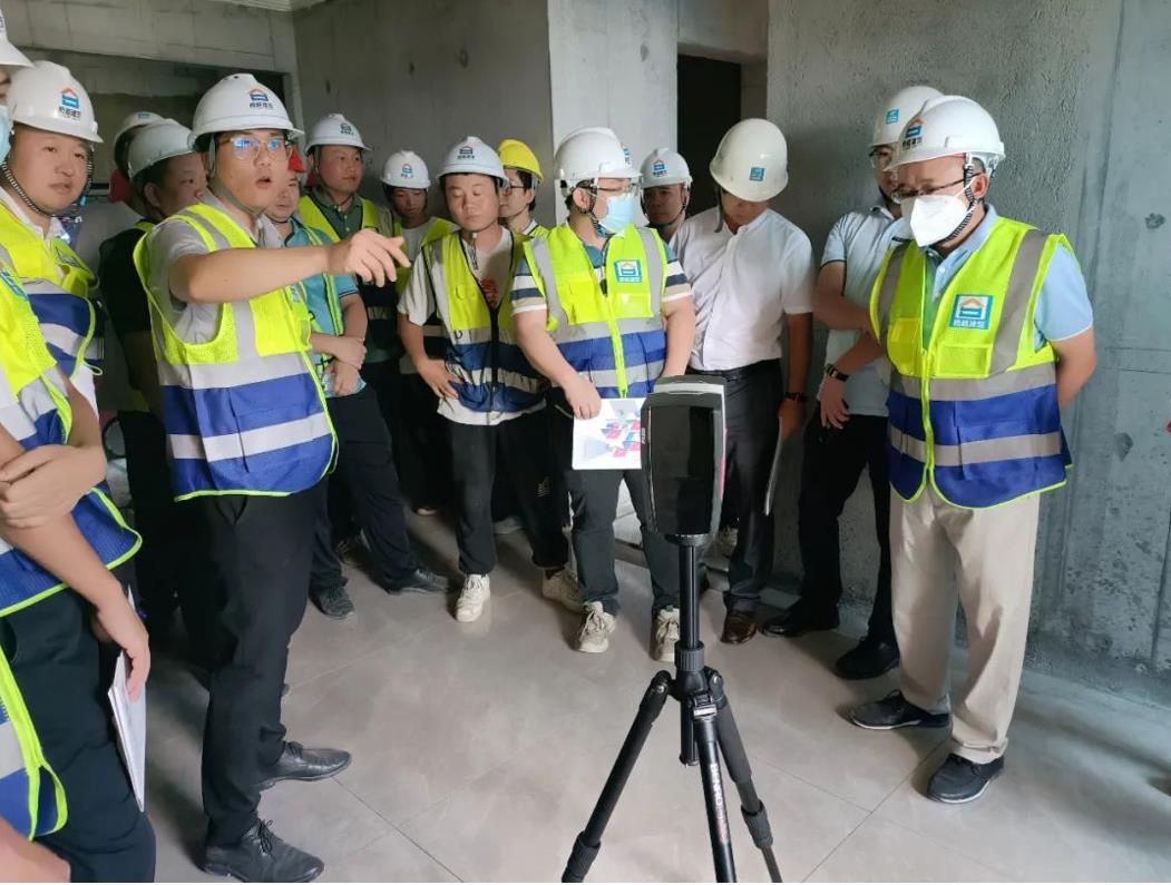 交流研讨|中建五局华南公司赴开云网投-开云（中国）科技建造项目考察交流